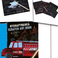 Kidea loomingulise komplekti pakend, mille kaanel on tuletõrjeauto.