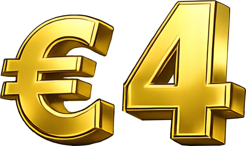 4 eur